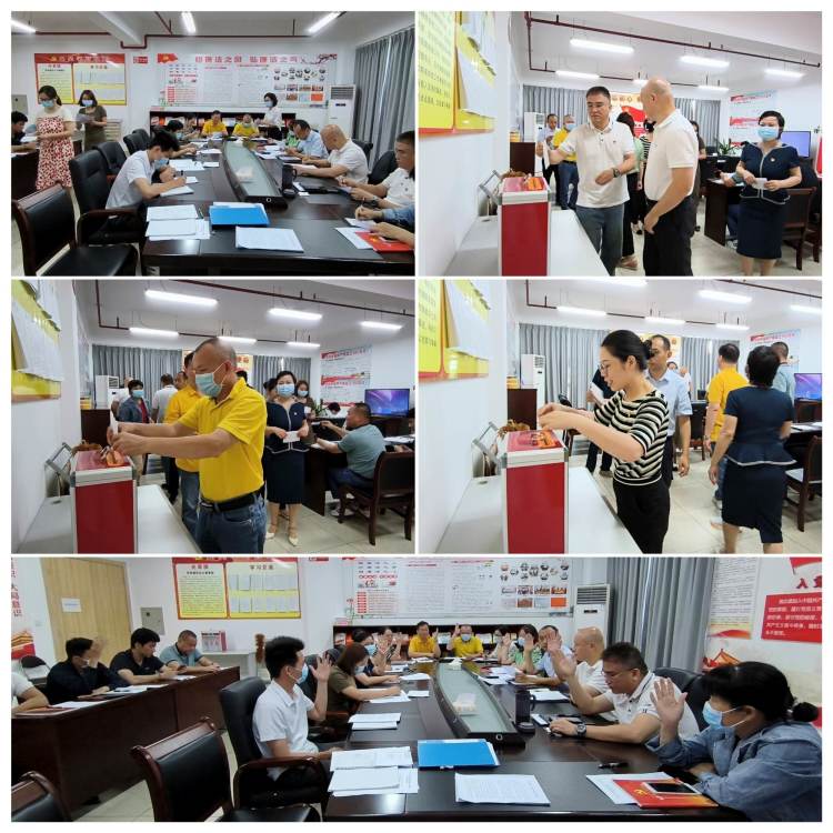 365英国在线体育党支部召开党的二十大精神专题学习会暨增补支委选举大会(图6)